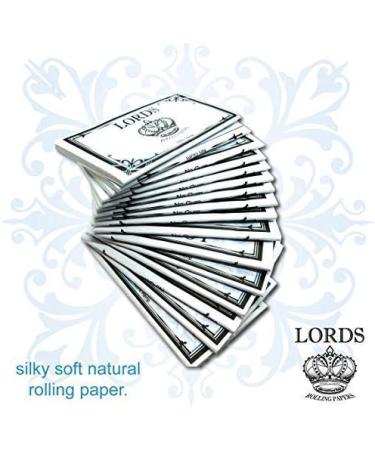 20 Booklets 100% Organic Rolling Papers no gum Papier de damas (1200 Leaves/Papers) - Buy Online on GoSupps.com