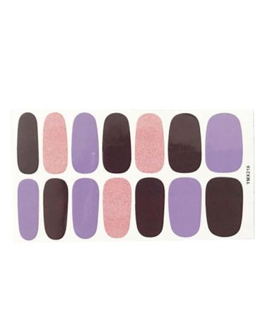 dijiusidy Nail Art Stickers Self-Adhesive Fingernail Decal with Strap Glue DIY Art Decor Full Cover Manicure Kits for Women Girls YMX216