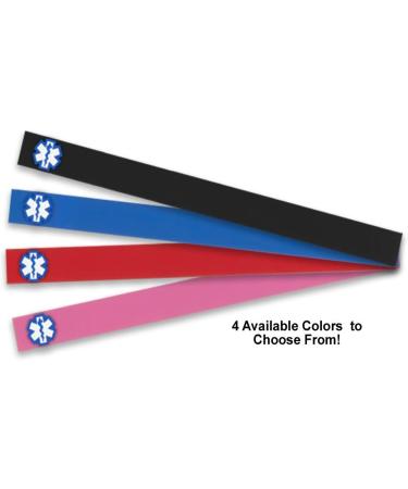 Pacemaker Medical Alert ID Bracelet - Stylish & Durable for Men & Women | Red - Shop Now - Buy Online on GoSupps.com