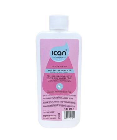 ican London Fast Acting Prefumed Nail Polish Remover 100ml