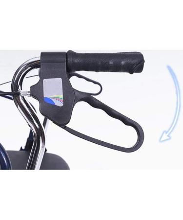 Walker Lightweight Folding Thick Aluminum Alloy Old Man Scooter Mute Pulley Can Push Can Sit Shopping Cart - Buy Online on GoSupps.com