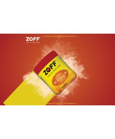 Zoff Asafetida (Hing) Ground | All Natural | Vegan | Asafoetida Indian Spice (100 GM) - Buy Online on GoSupps.com