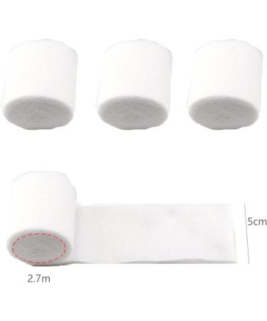 AOVNA 6 Rolls Cast Padding 2.7m Gauze Bandage - First Aid Sports Wrap Supplies (5cm) - Buy Online on GoSupps.com