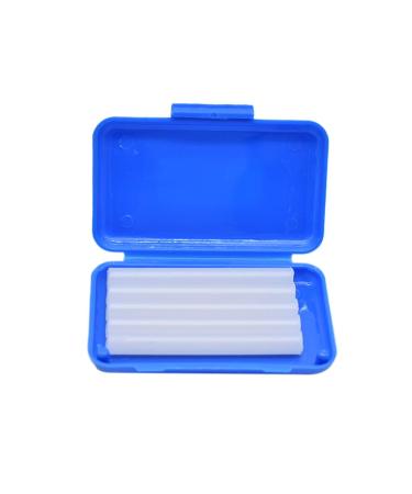 Angzhili Portable Orthodontic Toothbrush Kit - Braces Care Set with Interdental Brush, Dental Wax, Floss, and Travel Case (Blue) - Buy Online on GoSupps.com
