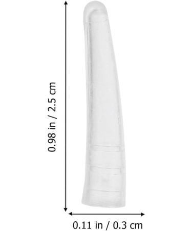 Ultechnovo 100 Silicone Tweezers Covers - Anti-Dust Slipproof Replacement Caps for Nail Tongs & Pliers | Transparent | International Shipping - Buy Online on GoSupps.com