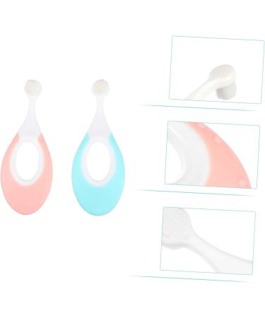 Outanaya Children's Toothbrush Set - Extra Soft Bristle Hand Toothbrush for Gentle Oral Care - Ideal for Toddlers & Micro-Handed Kids - Buy Online on GoSupps.com