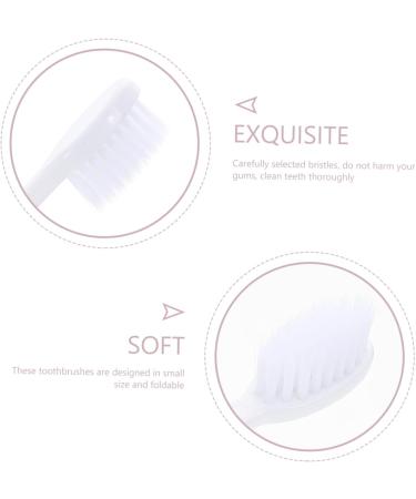 Gatuida 20 Stk Travel Toothbrush Set - Soft Bristle Travel Toothbrushes for Ultimate Oral Care on the Go - Buy Online on GoSupps.com