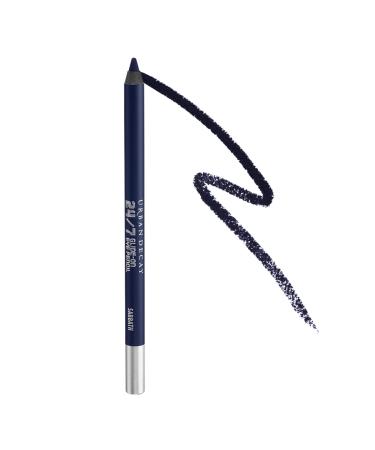 URBAN DECAY 24/7 Glide-On Waterproof Eyeliner Pencil - Smudge-Proof - 16HR Wear - Long-Lasting  Ultra-Creamy & Blendable Formula - Sharpenable Tip Sabbath (deep navy matte)