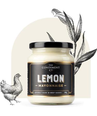 The Condiment Co Mayonnaise Pick N Mix - Choose From 6 Flavours | Chipotle Classic Garlic Hot Chilli Lemon Vegan - Lovingly Made In West Sussex - Pack of 2 x 300g - Buy Online on GoSupps.com