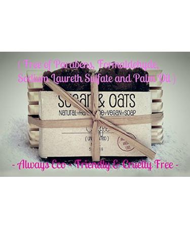 Vegan Mochachino & Raw Cacao Exfoliating Soap | Peppermint Chocolate Body Buffer | Handmade Cold Process | Cruelty-Free | 5.5 oz | Made in USA - Buy Online on GoSupps.com