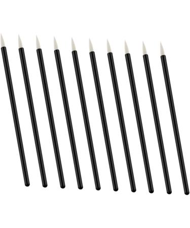 FOYTOKI 100pcs Eye Makeup Tools Eyebrow Brush Applicator Eye Makeup Lash Brush Tool White 10X0.5X0.5cm White - Buy Online on GoSupps.com