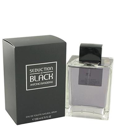 Seduction in Black FOR MEN by Antonio Banderas - 6.7 oz EDT Spray by SEDUCTION IN BLACK