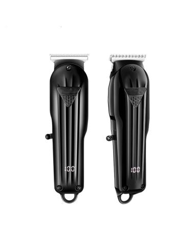Professional Hair Clippers with Digital Display - Oil Head Electric Hair Clipper for Men | Ideal for Home & Salon Use - Black - Buy Online on GoSupps.com