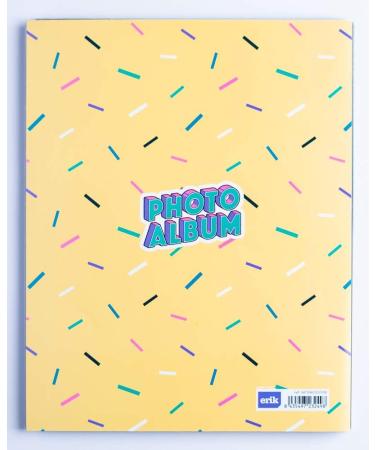 Grupo Erik Official 3D 90s Photo Album - 8x5 Family Album 96 Pockets for Friend Gifts - 90s Accessories - 96 Photo Slots - Slip In Design - Buy Online on GoSupps.com