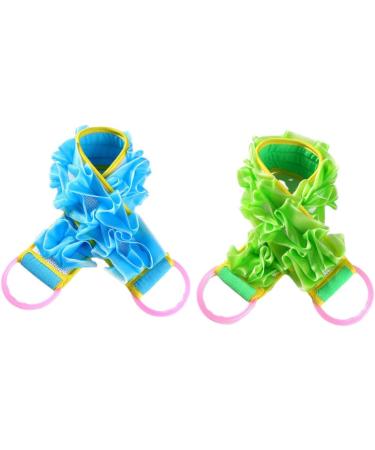 Shop NOLITOY 6 Pcs Massage Bath Back Washer Scrubber - Exfoliating Body Brush for Women | International Shipping Available - Buy Online on GoSupps.com