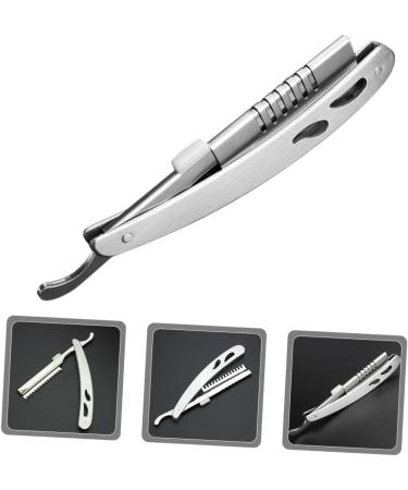 Stainless Steel Minkissy Razor Holder & Beard Blade Stand - Durable & Foldable Design for Men - Buy Online on GoSupps.com