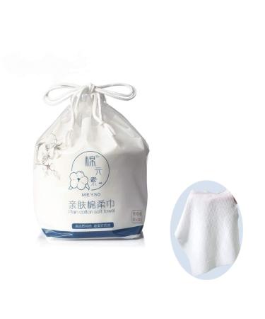 Meyso fabric roll 100% cotton disposable towel for trips disposable towels for outdoor area house beauty skin care 100 pieces