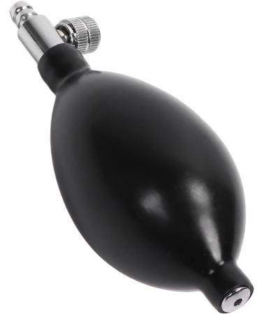 Black Manual Blood Pressure Latex Bulb Replacement | Hand Squeeze Pump for Sphygmomanometer - Buy Online on GoSupps.com