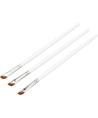 Angled Thin Slanted Eyeliner Brush Wooden Handle Nylon Brush for Expert Makeup - Buy Online on GoSupps.com