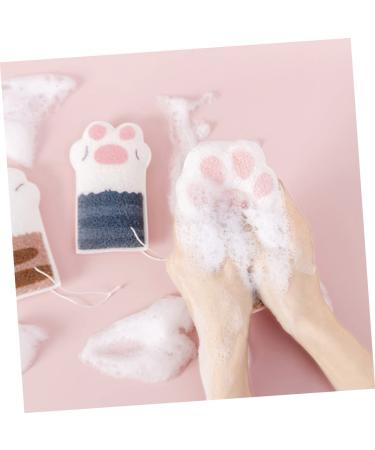 FOMIYES Bath Cotton Hair Washer Scrubber - Exfoliating Mitt for Shower and Spa - Buy Online on GoSupps.com