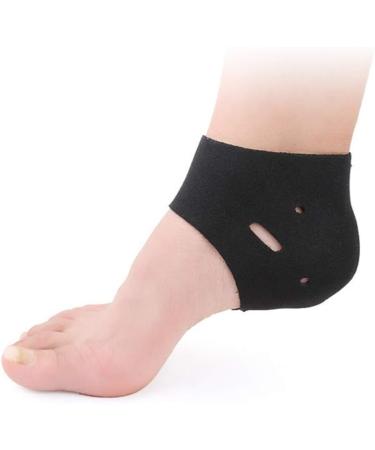 Uonlytech 2Pcs Heel Cushion Protectors - Plantar Fasciitis Heel Pads for Foot Pain Relief - Ankle Guard for Men and Women - Walking and Sports - Buy Online on GoSupps.com