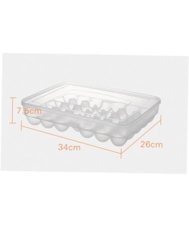 KOMBIUDA 34 Eggs Large Capacity Egg Holder Egg Crisper Grids Egg Holder Egg Container Egg Plate High Capacity - Buy Online on GoSupps.com