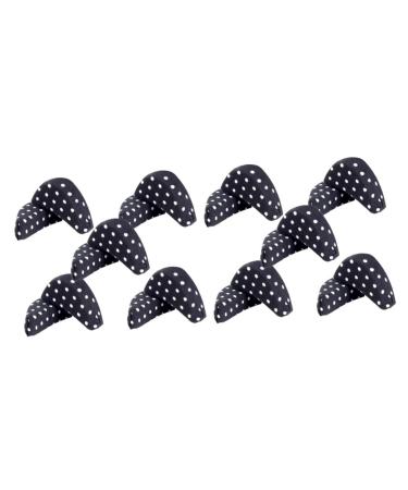 FOMIYES 10 Pairs Sole Pads Toe Filler for Big Shoes Reusable Shoes for Women High Heel Inserts Pad High Heels for Women Closed Toe Foot Brace Shoe Pad of Foot Forefoot Paper Pad Loose Miss