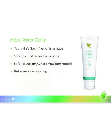 Forever Living Forever Aloe Vera Gelly 118Ml (4 Fl. Oz) - 100% Stabilized Aloe Vera Gel - Buy Online on GoSupps.com