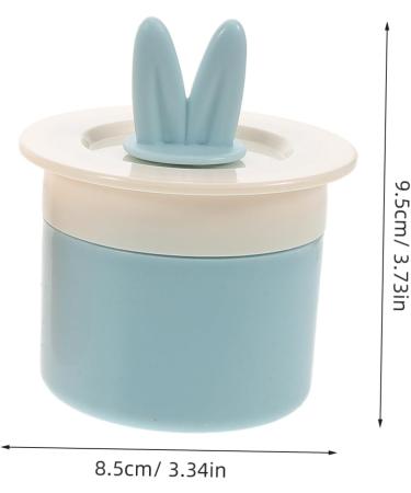  OFFIGAM 2 Pieces Facial Cleanser for Rabbit Ears Foam Shampoo Gasket Shock Absorber Cup Decoration Decoration Cartoon Cat Decoration Shark Gill Decoration Cup Cup Plastic - Buy Online on GoSupps.com