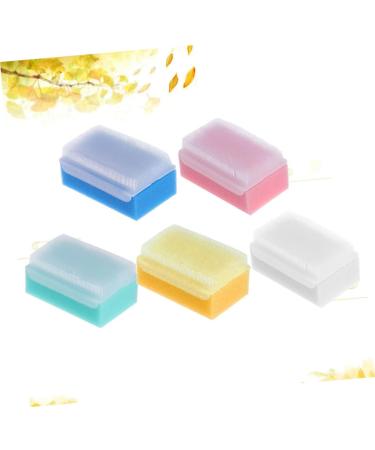 ADOCARN 15 Pcs Baby Brush Scrubber Massage Shower Set + Sponge Scrubber - Baby Bath Essentials - Buy Online on GoSupps.com