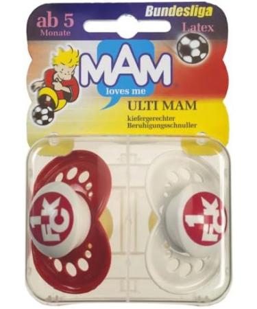Buy MAM 66186001 Football 1. FC Kaiserslautern Silicone Teether - Double Pack for 6-16 Months | International Shipping Available - Buy Online on GoSupps.com