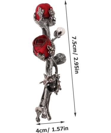 FRCOLOR 1pc Hairpin Hair Clip Hair Accessory for Girls Flower Hair Barrettes Bobby Clip Headwear for Hair Barrettes for Girls Alloy 's Ponytail Flowers - Buy Online on GoSupps.com