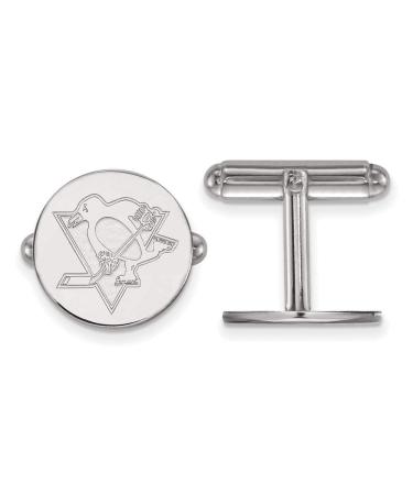 Pittsburgh Penguins Cuff Links (Sterling Silver)