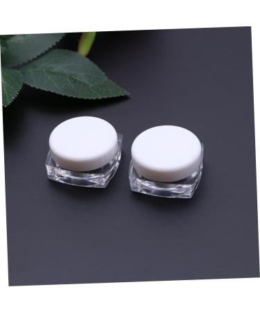 Beatifufu 2pcs Loose Pigment Eyeshadow Glitter Eyeshadow Loose Eyeshadow Glitter White - Buy Online on GoSupps.com