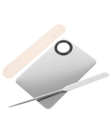 FRCOLOR 4 Sets Liquid Foundation Palette - Korean Makeup Spatula & Cream Mixing Tool for Women - Stainless Steel Portable Artist Essentials - Buy Online on GoSupps.com