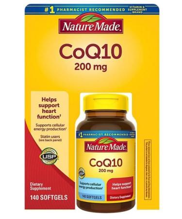CoQ10 200 mg. Softgels (140 ct.)