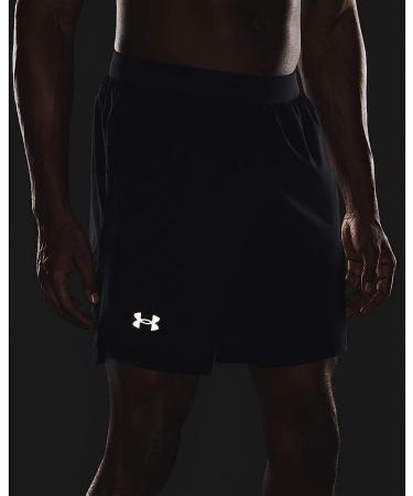 Under Armour Men's Launch Run 7-inch Shorts in Black/Reflective (Medium) - Buy Online on GoSupps.com