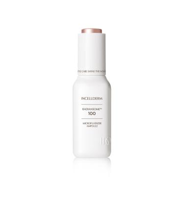 INCELLDERM Radiansome 100 Microfluidizer Ampoule Brightening & Wrinkle improvement Ampoule K-Beauty Skin Care - 30ml / 1.01 fl oz.