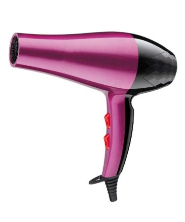 ADITAM Hair Dryer 1600W Professional Blow Dryer 2 Speed 3 Heat Settings and Cool Shot Buttoncolour:Rose Red Double The Comfort