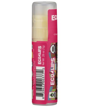 Eco Lips Mongo Kiss Lip Balm Pomegranate - 2PC | Organic & Natural Moisturizing Balm for Healthy Lips - Buy Online on GoSupps.com