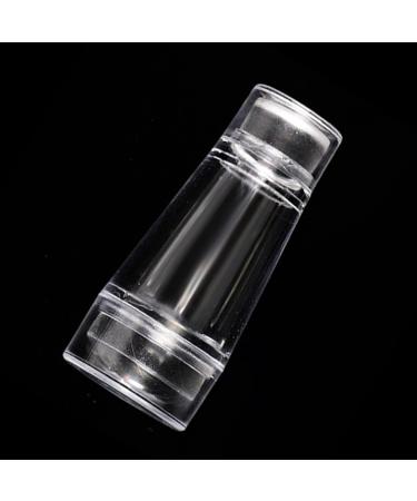 4Pcs Nail Art Stamper Scraper Boards Easy to Clean DIY Plastic Silicone Seal Printing Transfer Chess Square Double-headed Stamper and Curved Handle Stamper (4 Pcs) - Buy Online on GoSupps.com