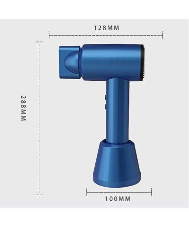 Portable Wireless Hair Dryer 5000mAh Rechargeable Cordless Hair Dryer 6 Modes Hot/Cold Air Travel Blow Dryer for Camping Fine Arts Travel Outdoor Care Salon Tool Blue - Buy Online on GoSupps.com