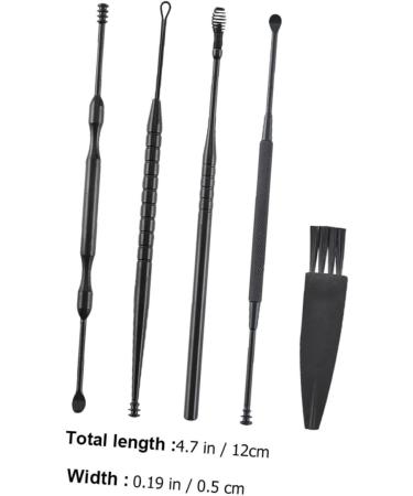 Healvian Stainless Steel Ear Cleaner Spring Tool Set - Ear Wax Removal Kit for Gentle and Effective Cleaning - Buy Online on GoSupps.com