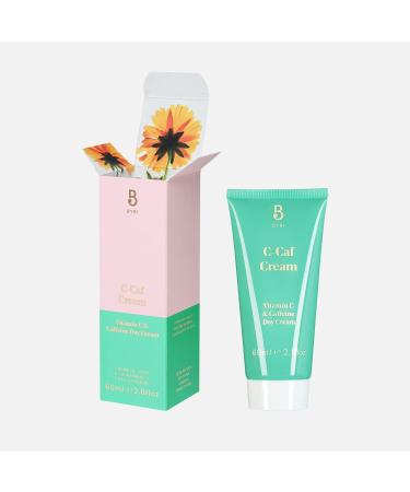 BYBI Beauty C-Caf Vitamin C Face Cream - Reduces Puffiness Hyperpigmentation & Scars - Brightening & Hydrating - Antioxidant-Rich Matcha & Caffeine - Shea Butter Glycerin Squalane - Vegan - 60ml C-Caf Cream (60ml) - Buy Online on GoSupps.com
