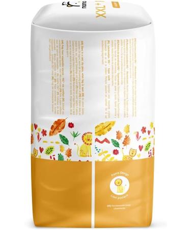 Buy Amazon Mama Bear Diapers XXL+ Size 7 (16kg+) - 64 Count (2 Packs of 32) | International Shipping Available - Buy Online on GoSupps.com