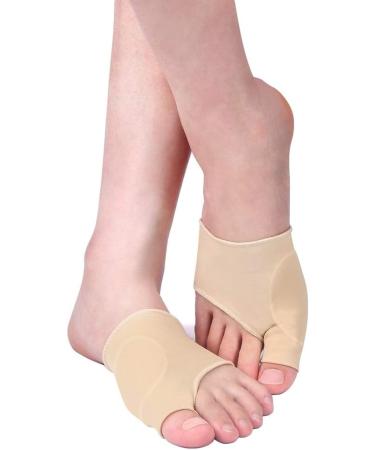 Bunion Corrector Kit for Hallux Valgus Relief - Toe Separator Pad, Protector Sleeve, Metatarsal Cushion Socks for Day and Night Use - Men and Women - Buy Online on GoSupps.com