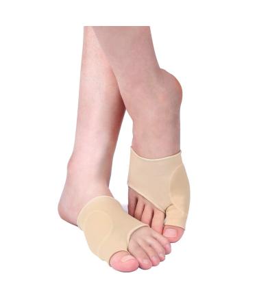 Bunion Sleeve Protector 2PCS Bunion Splints Metatarsal Toe Pad Forefoot Cushion Socks Bunion Booties for Bunion Relief