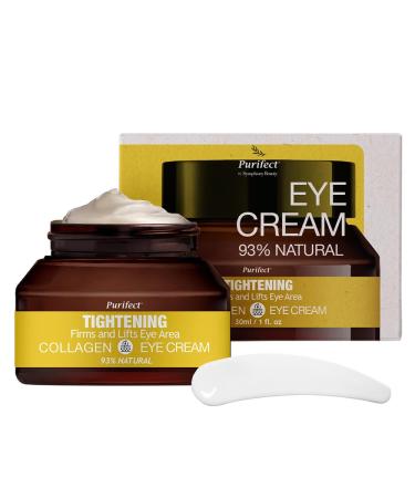 Purifect Tightening Collagen Eye Cream Anti-Aging Eye Cream Helps Firm and Lift Eye Area With Collagen Blend and Botanical Extracts to Tighten Under-Eye Area 30ml