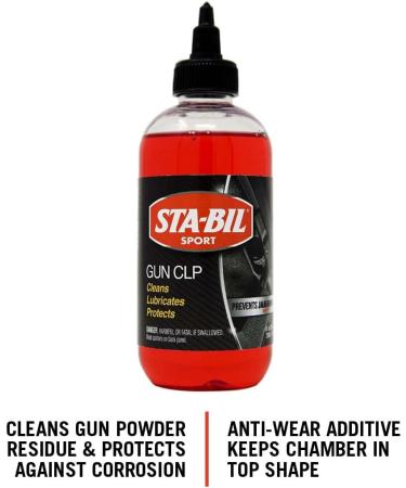 STA-BIL Gun CLP - 8oz (22405) | Cleans, Lubricates, Prevents Jamming | Anti-Wear Additive, Rust Protection - Buy Online on GoSupps.com