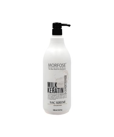 Morfose Milk Keratin Hair Conditioner 1000 ml - Apr s-shampooings Capillaire Base De Prot ines De Lait Et De K ratine